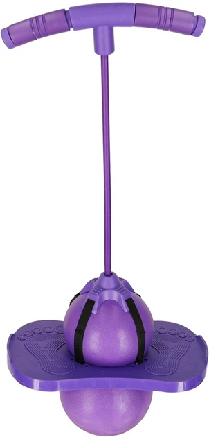 Пого-стрибун KIK балансир jumper Фіолетовий (5903039766532) - зображення 2