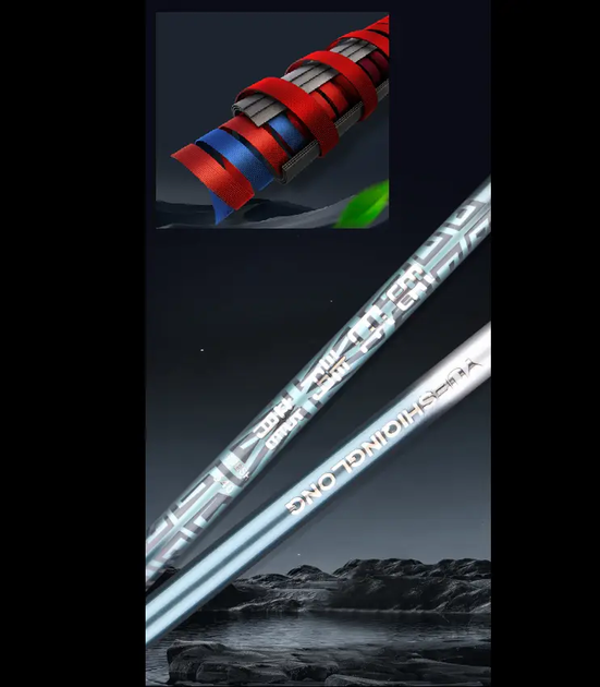Удилище Херабуна "Herabuna Silver Strike 6H" 5.4м Карбон - изображение 5
