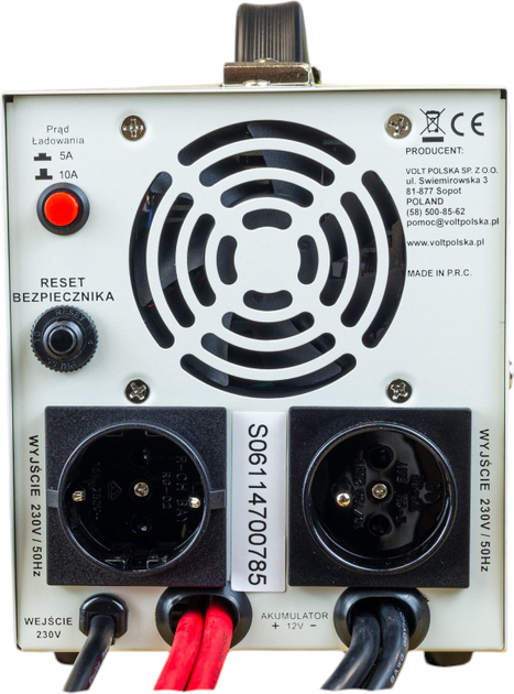 ДБЖ Volt Polska SINUS PRO 1000 E 12/230V 700/1000W (3SP091012E) - зображення 3