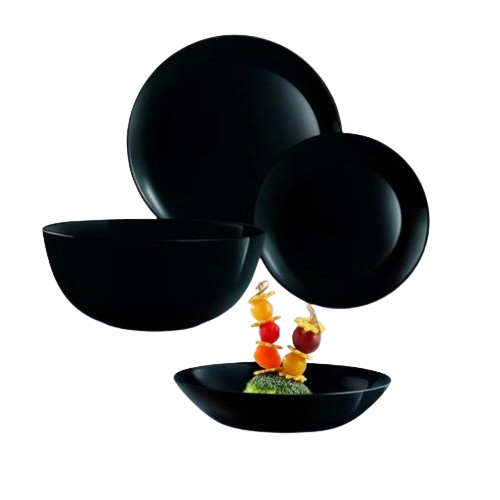 Салатник-піала Diwali 21см P0790 чорний Luminarc - изображение 2