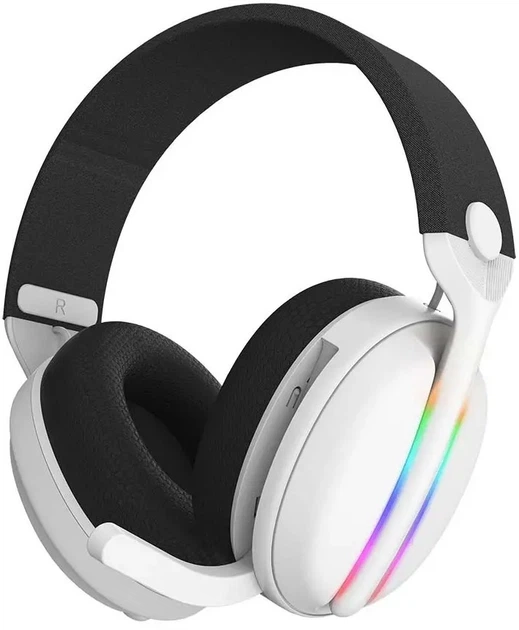 Навушники Subsonic Vektra LED Gaming Black/White (SA5717-2) - зображення 2