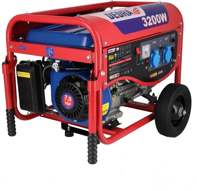 Agregat prądotwórczy Dedra DEGB3600K 3.2 kW (5902628762528) - obraz 2