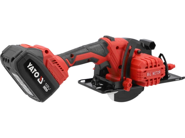 Pilarka tarczowa YATO 18V 2 x 4 Ah 140 mm YT-8281185 (5906083099311) - obraz 2