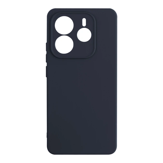 Чохол для Xiaomi Redmi Note 14 4G Silicone Cover Full Camera (A) Dark Blue - Фото 1 Чохол для Xiaomi Redmi Note 14 4G Silicone Cover Full Camera (A) Dark Blue - зображення 1