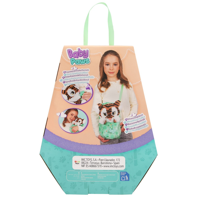 Интерактивная игрушка Baby Paws W3 – Тигрёнок Kiddisvit 927650IM - изображение 2