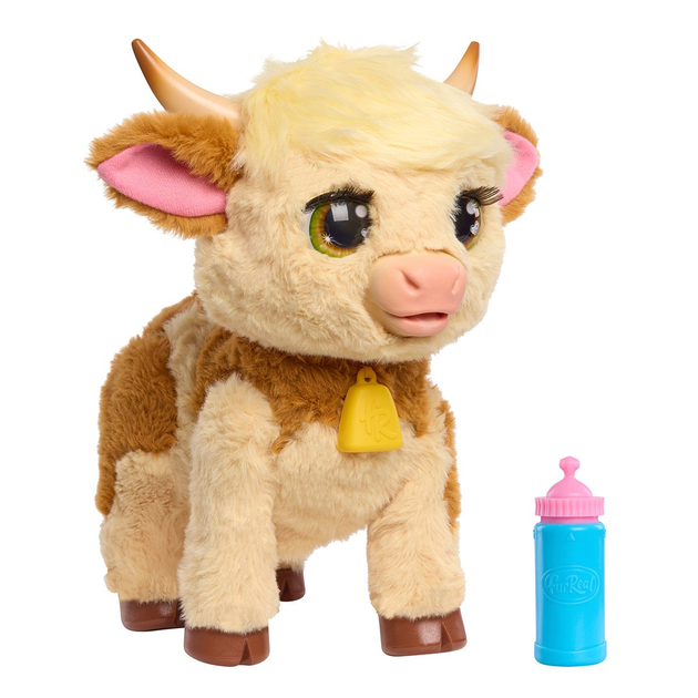 Интерактивная игрушка FurReal – Коровка Мэгги 28 см 28158 Реагирует на прикосновения 50 звуков - изображение 2