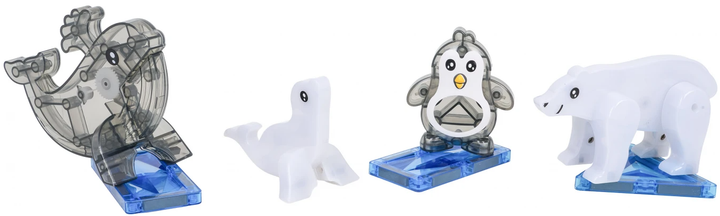 Магнітний конструктор 3D ICE SNOW 30 елементів (5903864973891) - зображення 5