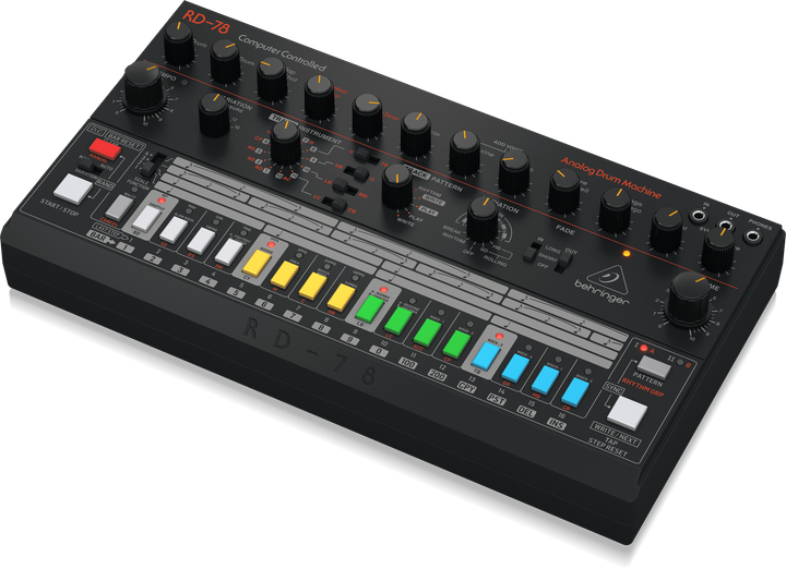 Драм-машина Behringer RD-78 0704-AAR Чорний (4033653032926) - зображення 3