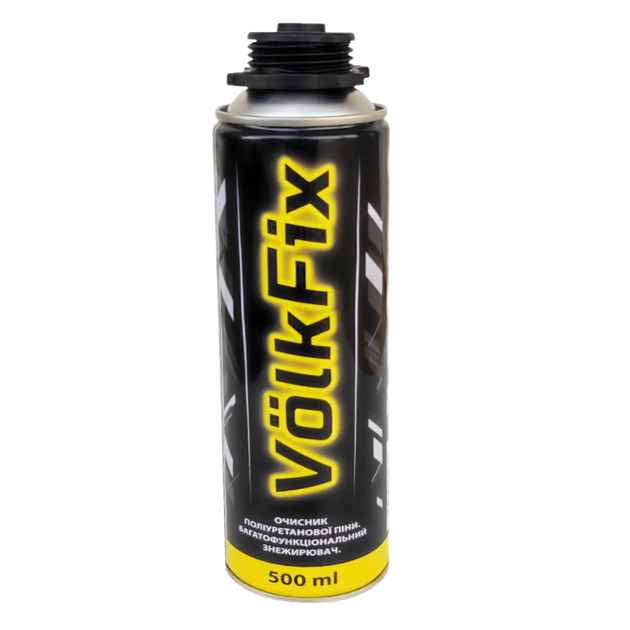 Очисник монтажної піни VolkFix 500 мл - Фото 1 Очисник монтажної піни VolkFix 500 мл - изображение 1