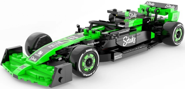 Конструктор RASTAR Болід F1 Stake Team KICK Sauber C44 у масштабі 1:24 319 елементів (6930751324695) - зображення 2