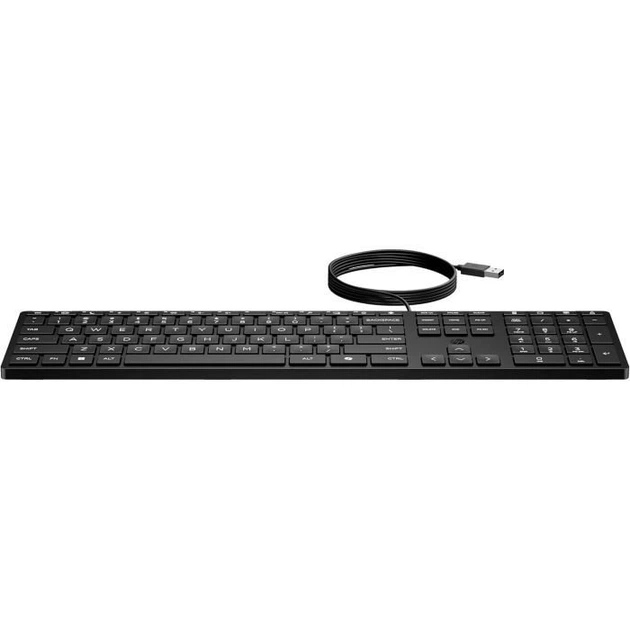 Клавиатура HP 320K USB UA Black (9SR37UT) 318112 - Фото 3 Клавиатура HP 320K USB UA Black (9SR37UT) 318112 - изображение 3