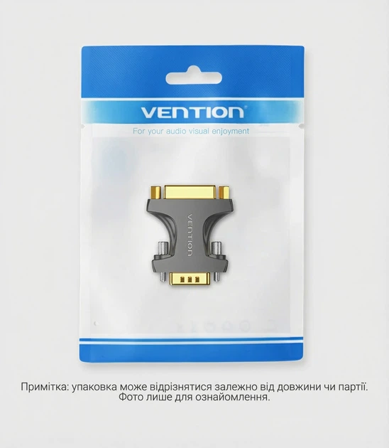 Адаптер Vention VGA - DVI-I (24+5) Двусторонний 1080P Черный (DDDB0) - изображение 12