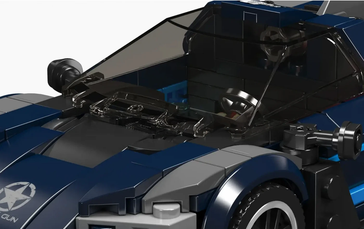 Конструктор Mould King Спортивний автомобіль 404 елемента (5903864973204) - зображення 3