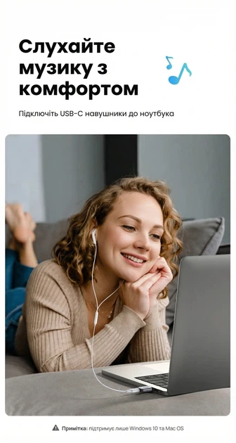 Адаптер Ugreen US276 USB-A - USB-C 10 Гбит/с QC 3.0 3A OTG Серый (50533) - изображение 4