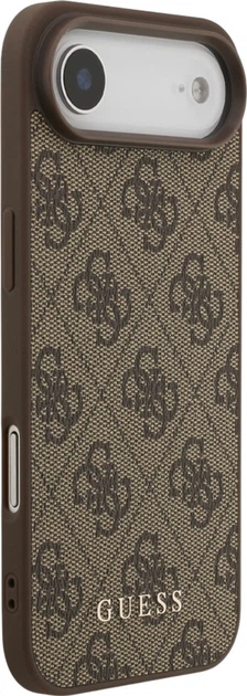 Etui Guess 4G Classic do Apple iPhone Air Brown (GUHCP16SG4GFBR) - obraz 4
