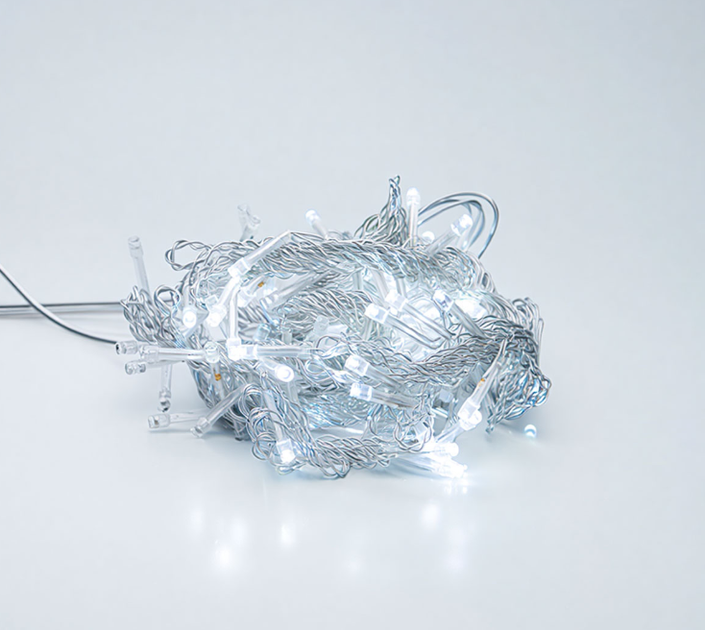 Гірлянда-штора світлодіодна 80 LED 2×2 м біла - зображення 2