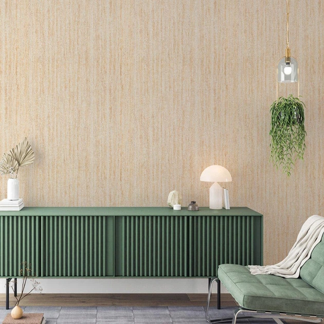 Самоклеящаяся гибкая штукатурка 600х600х2,5мм Светло-Бежевый - изображение 6