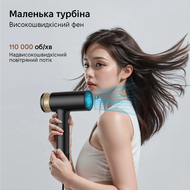 Фен Inspire WT-646 black - зображення 3