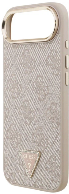 Панель Guess 4G Triangle Logo MagSafe для Apple iPhone Air Rose Gold (3666339521448) - зображення 5