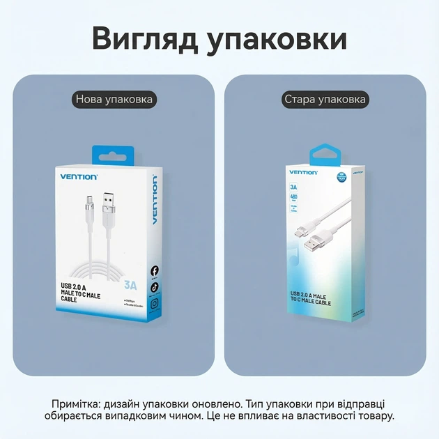 Кабель Vention USB-A - USB-C 3A 60W 1 м Черный, QC, CarPlay (CTNBF) - Фото 13 Кабель Vention USB-A - USB-C 3A 60W 1 м Черный, QC, CarPlay (CTNBF) - изображение 13
