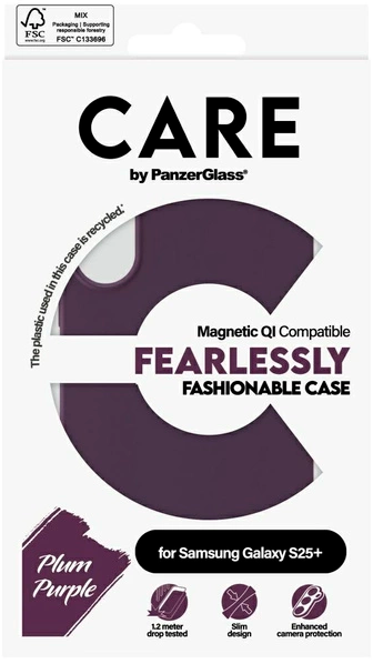 Панель PanzerGlass Fashionable QI для Samsung Galaxy S25 Plus Purple (5715685016578) - зображення 3