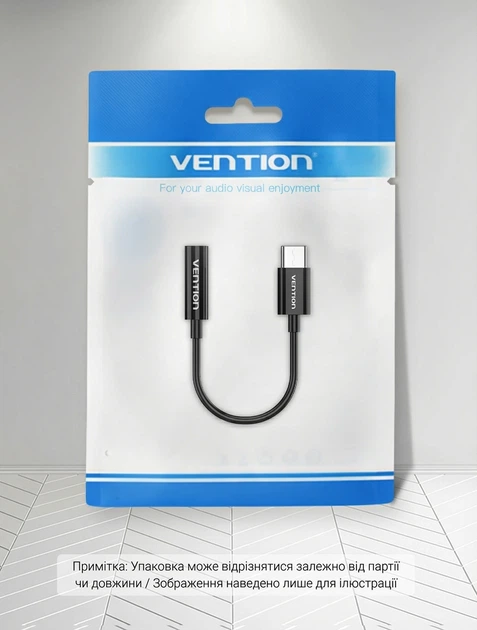 Переходник Vention USB-C - 3.5 мм mini-jack 0.1 м с поддержкой микрофона, CTIA/OMTP, Hi-Fi Черный (BGIBA) - изображение 15