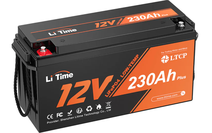 Акумулятор для ДБЖ, Сонячних станцій LiTime lifepo4 12v 230ah, BMS - 200 А з LTCP - Фото 1 Акумулятор для ДБЖ, Сонячних станцій LiTime lifepo4 12v 230ah, BMS - 200 А з LTCP - зображення 1