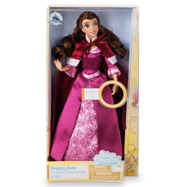 Поющая кукла Белль красавица и чудовище Disney Store Official Singing Doll Collection Belle - изображение 2