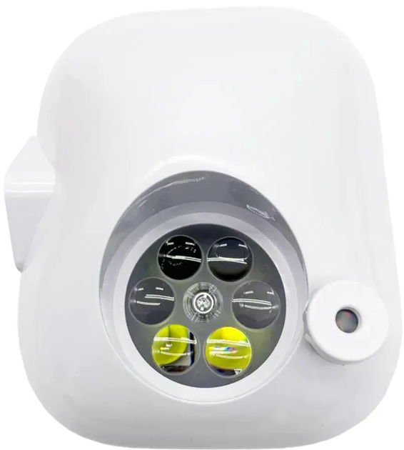 Нічник проектор новорічний від USB + 5 змінних лінз, Christmas Lamp, Зелений (L) - зображення 7