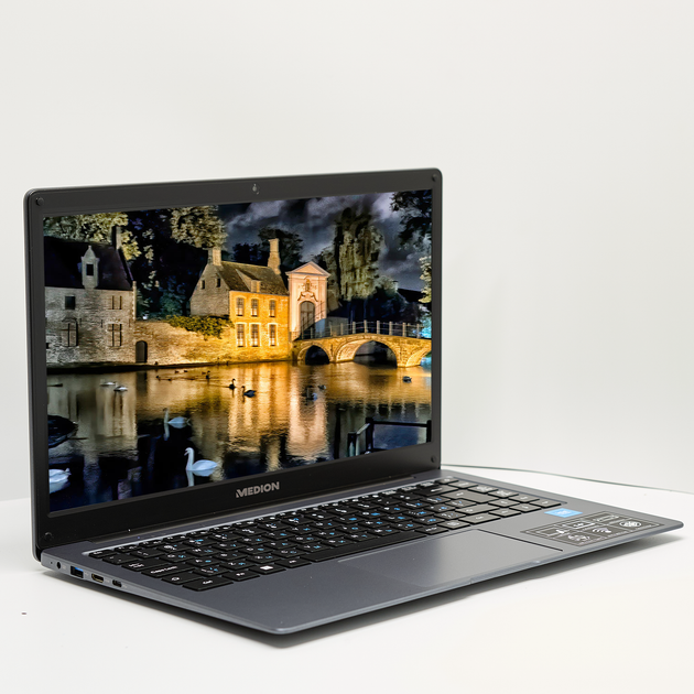 Ноутбук 14" Medion (Lenovo Group) Akoya E14223 | Intel Pentium Silver N5030 | RAM DDR4 4 ГБ | eMMC 128 ГБ | Intel UHD Graphics 605 | Bluetooth 5.1 | Wi-Fi 5.0 | АКБ до 9 годин | Win10 б/в (4837) - Фото 3 Ноутбук 14" Medion (Lenovo Group) Akoya E14223 | Intel Pentium Silver N5030 | RAM DDR4 4 ГБ | eMMC 128 ГБ | Intel UHD Graphics 605 | Bluetooth 5.1 | Wi-Fi 5.0 | АКБ до 9 годин | Win10 б/в (4837) - изображение 3