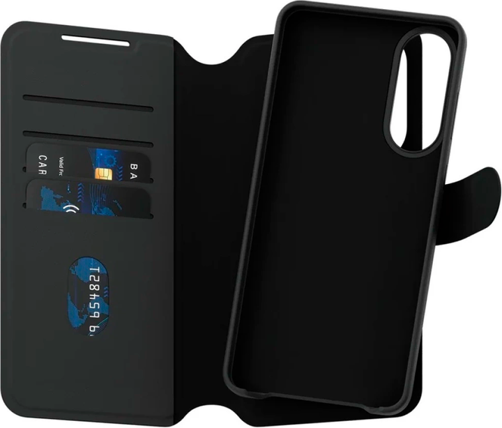 Чохол-книжка PanzerGlass Feature Tango 2w1 Wallet для Samsung Galaxy S25 Edge Black (5715685025501) - зображення 3