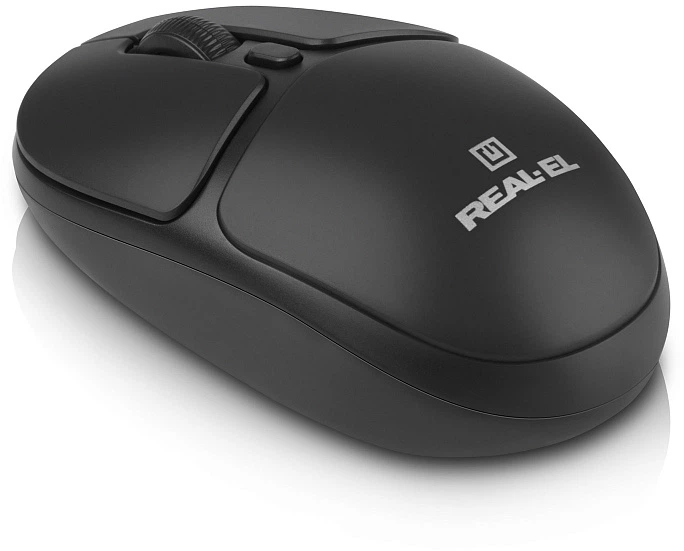 Мышь Real-El RM-335W Wireless Black (EL123200055) - изображение 7