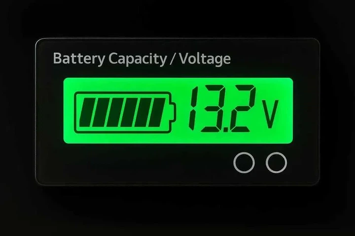 Акумулятор Anvolan LiFePO4 12.8V 100Ah з дісплеєм та BMS - Фото 3 Акумулятор Anvolan LiFePO4 12.8V 100Ah з дісплеєм та BMS - изображение 3