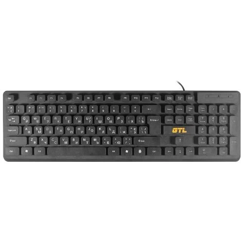 Клавіатура GTL 8277 Black, USB, Standard Office - зображення 5