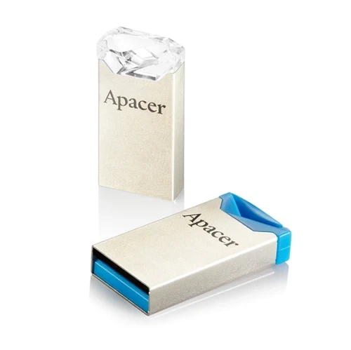 Флеш накопитель USB 64Gb Apacer AH111, Crystal, USB 2.0 (AP64GAH111CR-1) - Фото 7 Флеш накопитель USB 64Gb Apacer AH111, Crystal, USB 2.0 (AP64GAH111CR-1) - изображение 7