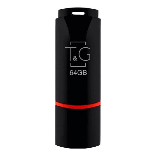 Флеш накопитель USB 64Gb T&G Classic TG011, Black, USB 2.0 (TG011-64GBBK) - изображение 3