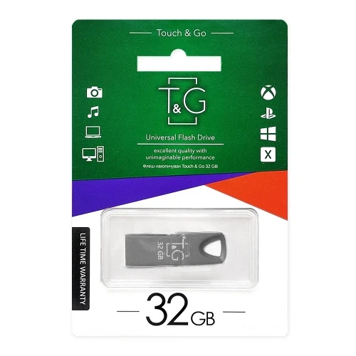 Флеш накопитель USB 32Gb T&G Metal TG117, Black, USB 2.0 (TG117BK-32G) - Фото 5 Флеш накопитель USB 32Gb T&G Metal TG117, Black, USB 2.0 (TG117BK-32G) - изображение 5