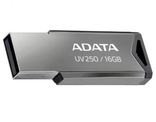 Флеш накопитель USB 16Gb ADATA UV250, Silver, USB 2.0 (AUV250-16G-RBK) - изображение 2