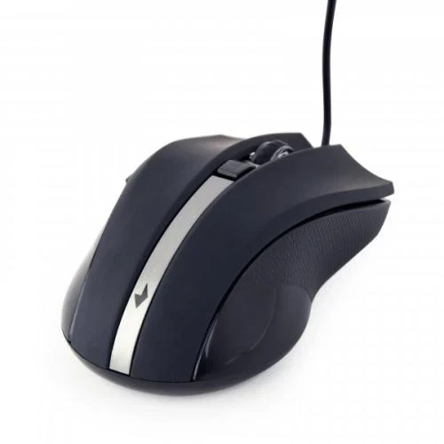 Мышь Gembird MUS-GU-02, Black, USB, лазерная, 800/1200/1600/2400 dpi, 6 кнопок, 1.8 м - изображение 7
