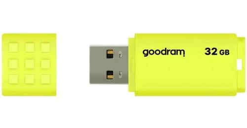 Флеш накопичувач USB 64Gb Goodram UME2, Yellow, USB 2.0 (UME2-0640Y0R11) - зображення 3