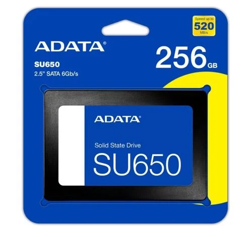 Твердотельный накопитель SSD 256Gb, ADATA Ultimate SU650, SATA3, 2.5" (ASU650SS-256GT-R) - изображение 4