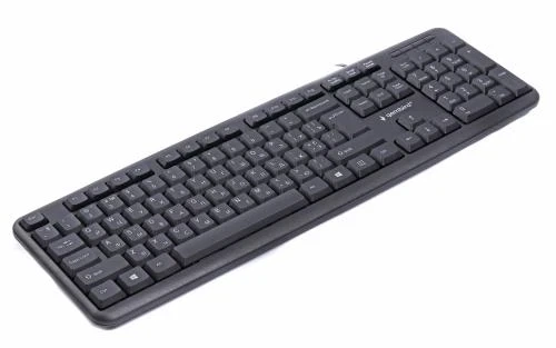 Клавіатура Gembird KB-U-103-UA стандартна, USB, Black - зображення 6