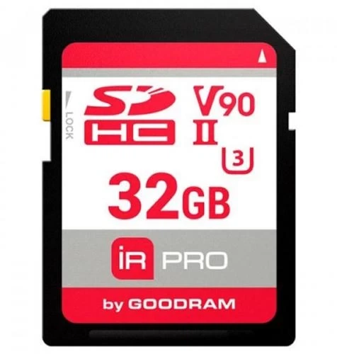 Карта памяти SDHC, 32Gb, Goodram IRDM PRO S9B0 (IRP-S9B0-0320R11) - изображение 2