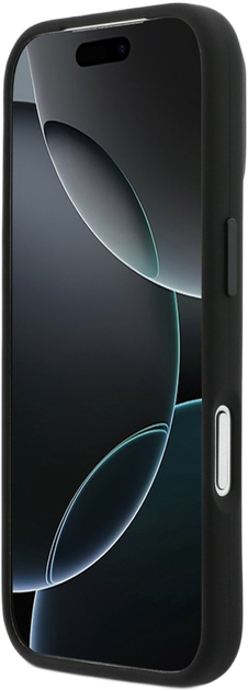 Etui BMW M Silicon Horizontal Line MagSafe do Apple iPhone 17 Pro Black (BMHMP17L25SHOTSK) - obraz 5