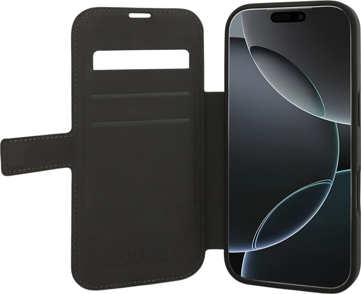 Чохол-книжка Guess Book 4G Metal Logo для Apple iPhone 17 Pro Brown (GUBKP17L4GMGBR) - зображення 5