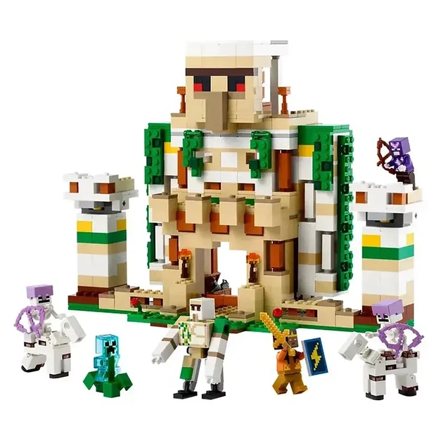 Конструктор майнкрафт Фортеця Залізний голем Minecraft 998 деталей - зображення 2
