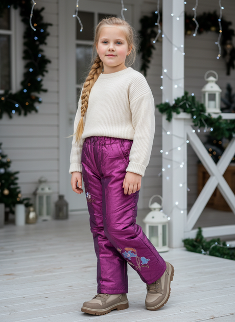 Брюки MTP 98см Сливовый (PVM-137315-Plum) - Фото 3 Брюки MTP 98см Сливовый (PVM-137315-Plum) - изображение 3