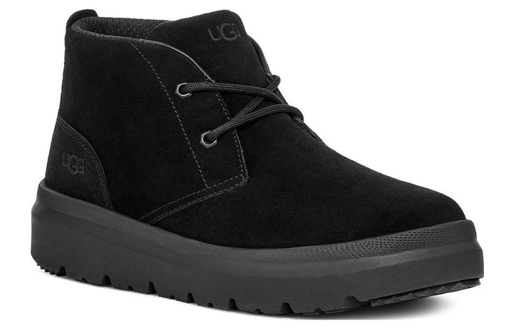 Чоловічі уггі Чоботи Зимові Замшеві Чорні UGG M Burleigh Chukka Black (40, чорний) - Фото 4 Чоловічі уггі Чоботи Зимові Замшеві Чорні UGG M Burleigh Chukka Black (40, чорний) - изображение 4