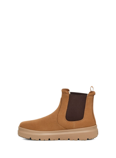Чоловічі уггі Чоботи Зимові Замшеві Челсі Коричневі UGG Men's Burleigh Chelsea Fashion Boots Chestnut (41, коричневий) - зображення 2