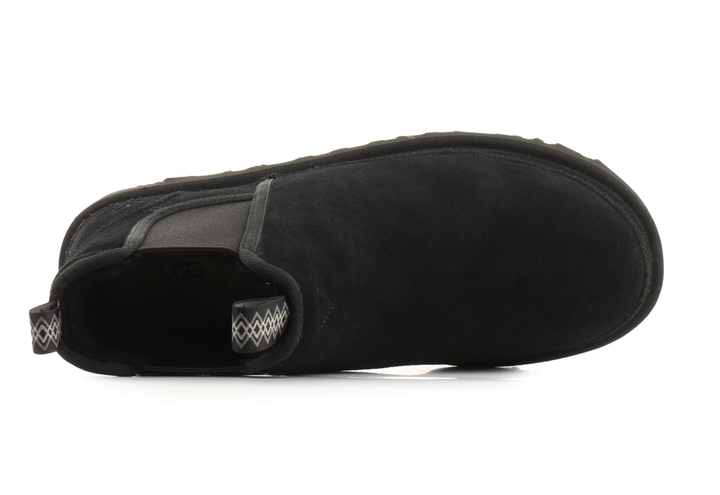 Чоловічі уггі Чоботи Зимові Челсі Замшеві Чорні UGG M Neumel Chelsea Black (41, чорний) - зображення 4